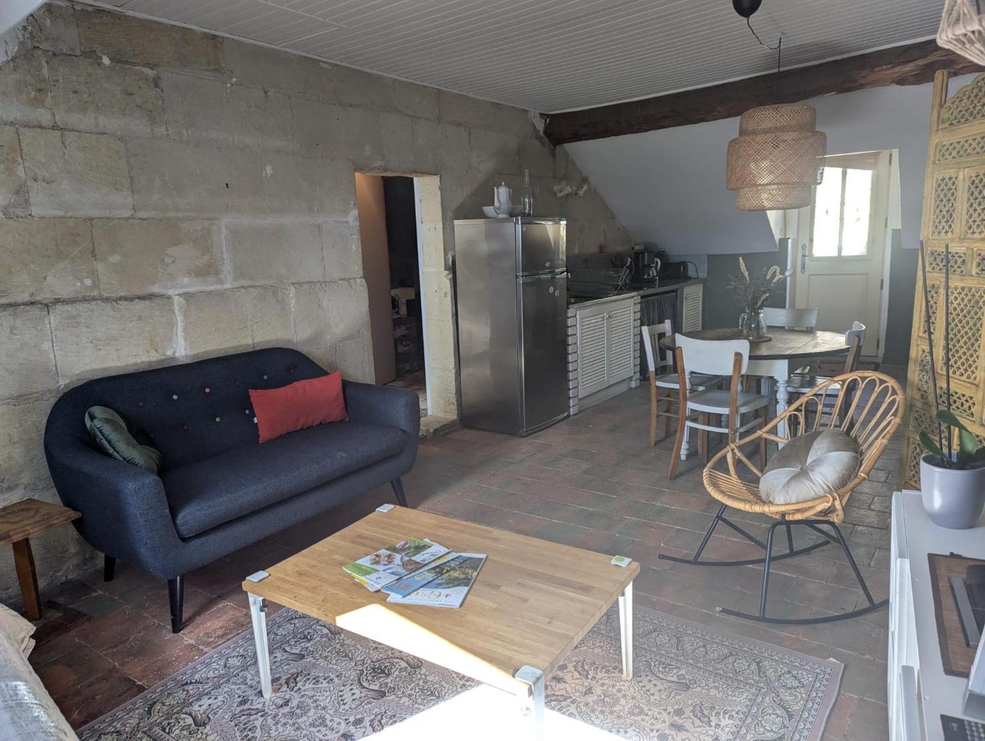 Appartement Des Hirondelles , Au Pied Du Chateau Σινόν Εξωτερικό φωτογραφία