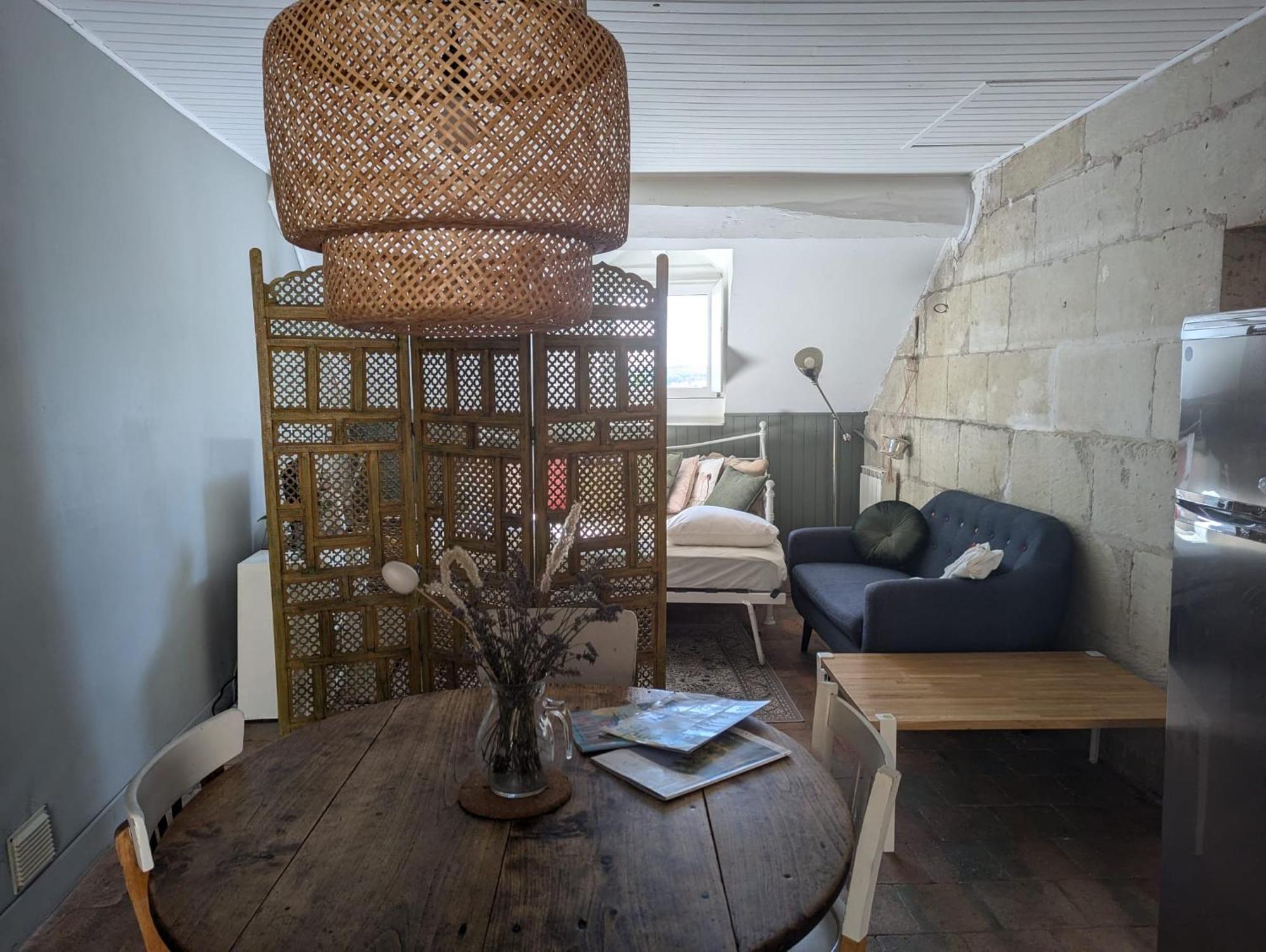 Appartement Des Hirondelles , Au Pied Du Chateau Σινόν Εξωτερικό φωτογραφία
